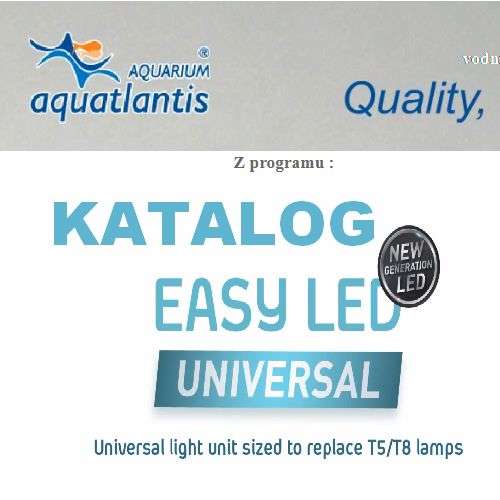 Osvětlovací technika a příslušenství Aquatlantis.